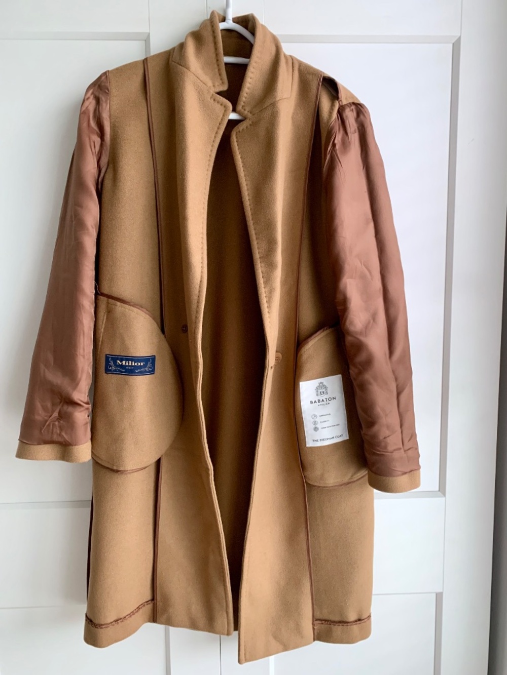 Babaton Stedman Virgin Wool Pea Coat Size XS - Picture 13 of 14